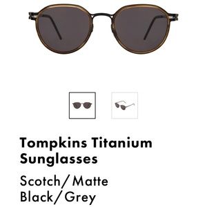 illesteva Tompkins Titanium Sunglasses